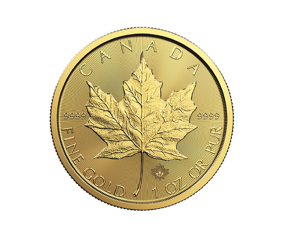 Canadian Maple Leaf (DNA) 1 Oz Gold Coin 2017